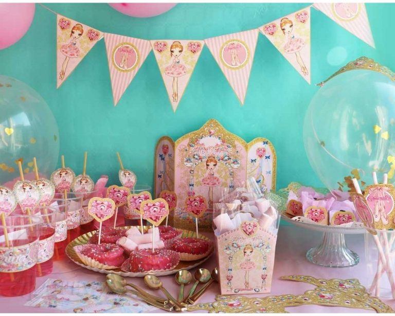 Party Kit - Ballerina - Ballet Papier