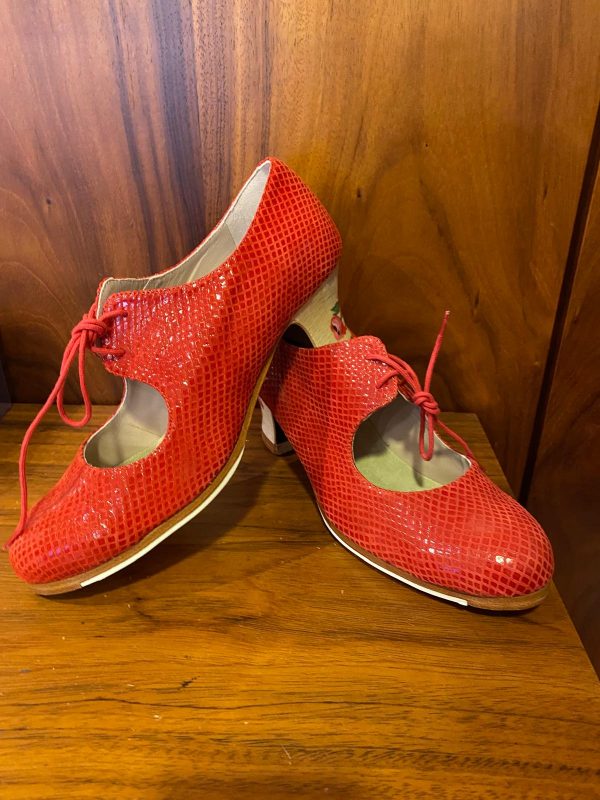 Zapato flamenco - M29 - Cordonera - Begoña Cervera - Imagen 3